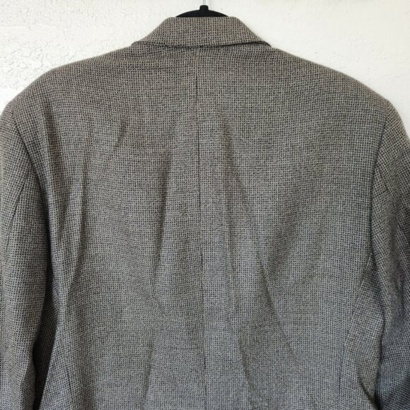 Chaps Ralph Lauren Fine Wool Blazer 38R Gray Sport Coat Jacket - Picture 9 of 15